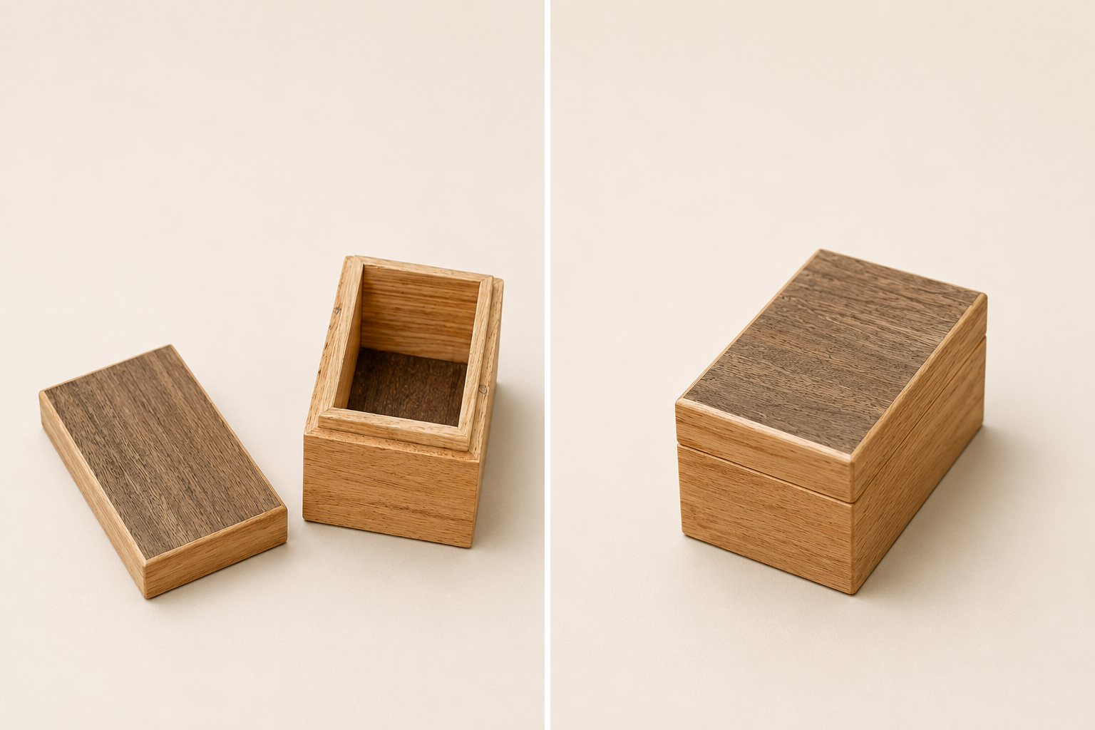 Magnetic snug-fit box